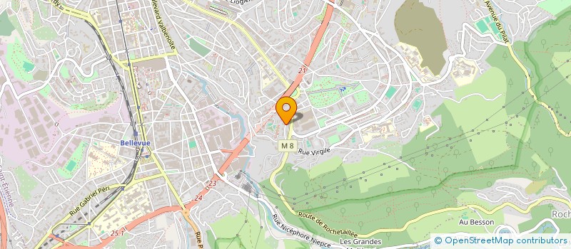 localisation de l'entreprise SDC ENEIDE 12 RUE PORTAIL ROUGE 42000 ST ETIENNE  SAINT-ETIENNE