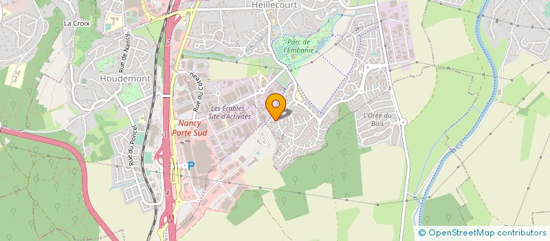 localisation de l'entreprise SDC GAUGUIN  HEILLECOURT