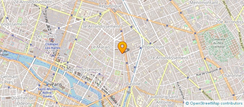 localisation de l'entreprise SDC GRAMONT ARQUEBUSIERS  PARIS