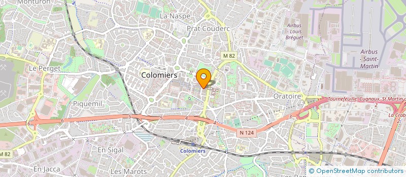 localisation de l'entreprise SDC L'ALLEGORIE à COLOMIERS