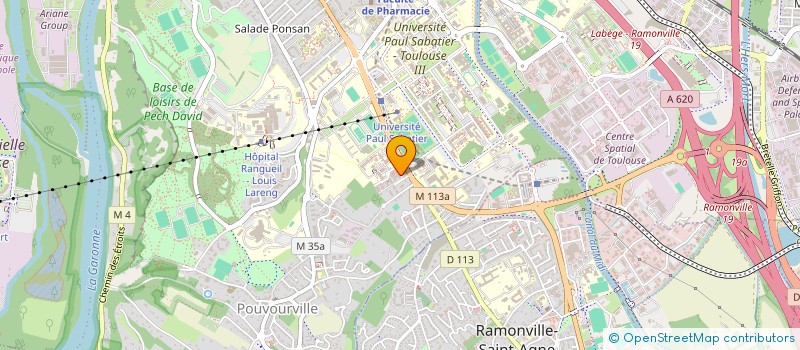 localisation de l'entreprise SDC LA COLLINE DES SCIENCES  TOULOUSE