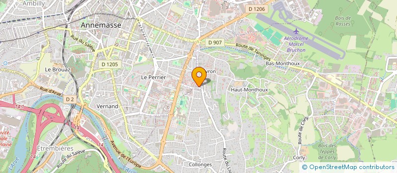 localisation de l'entreprise SDC LE CLOS DU VERGER  ANNEMASSE