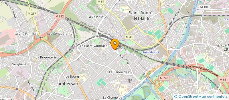 localisation de l'entreprise SDC LE CLOS EUGENIE  LAMBERSART