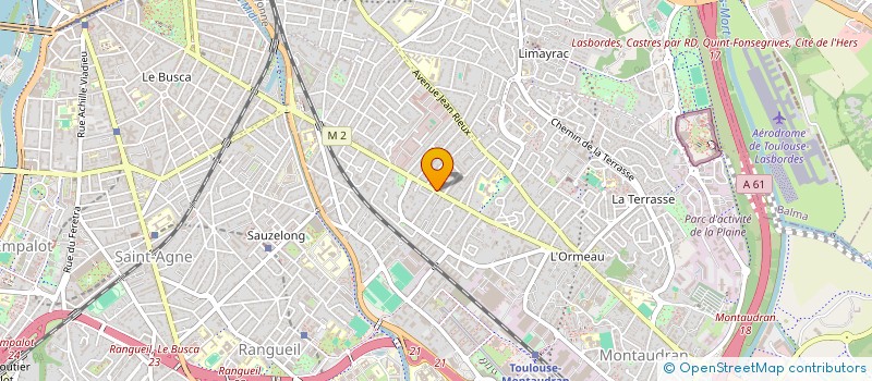 localisation de l'entreprise SDC LE CLOS SAINT EXUPERY à TOULOUSE