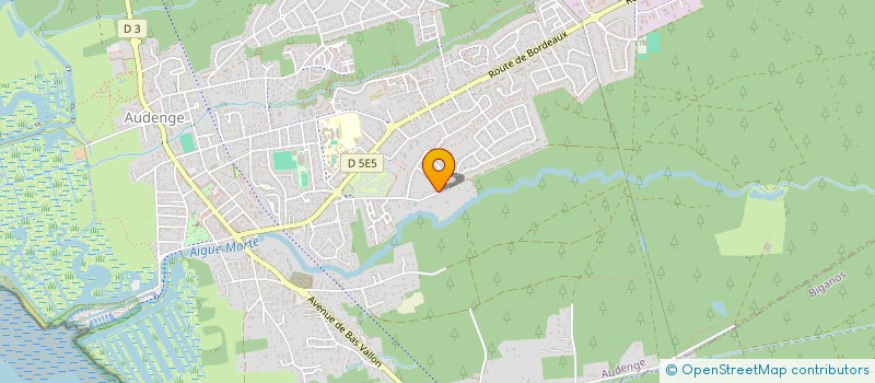 localisation de l'entreprise SDC LE DOMAINE DES PLATANES  AUDENGE