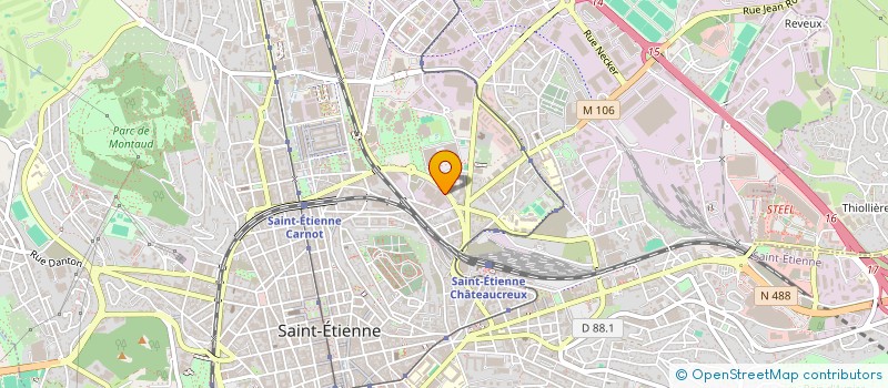 localisation de l'entreprise SDC LE FLORENCE - 48 BIS TER BOULEVARD JULES JANIN 42000 ST ETIENNE  SAINT-ETIENNE