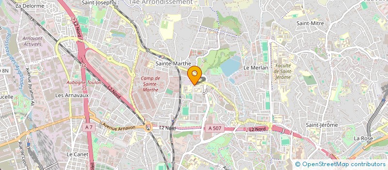 localisation de l'entreprise SDC LE GARDIAN à MARSEILLE