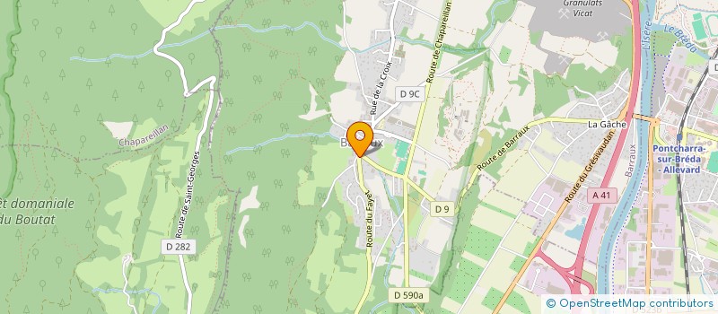 localisation de l'entreprise SDC LE LIOMAR  BARRAUX