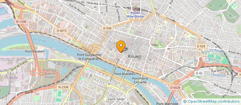 localisation de l'entreprise SDC LE LOGIS VERT REP CBT SQUARE HABITAT à ROUEN