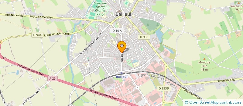 localisation de l'entreprise SDC LE MONT DES FLANDRES à BAILLEUL