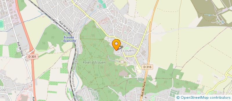 localisation de l'entreprise SDC LE PRESSOIR  ECOUEN