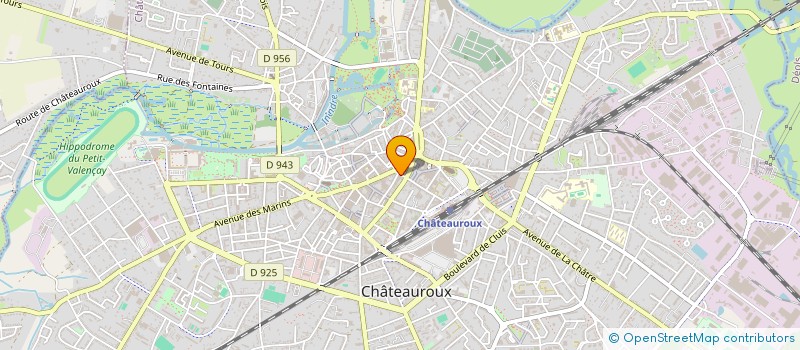 localisation de l'entreprise SDC LE RICHELIEU à CHATEAUROUX