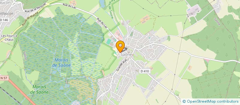 localisation de l'entreprise SDC LES CERISIERS FLEURIS 25660 SAONE  SAONE