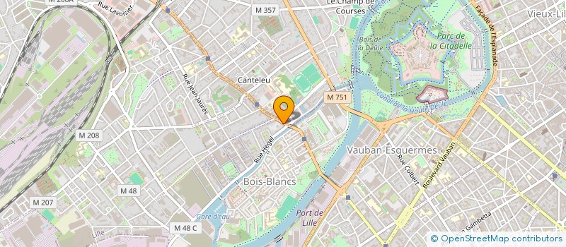 localisation de l'entreprise SDC LES CHATAIGNIERS à LILLE