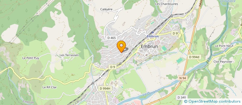 localisation de l'entreprise SDC LES COLCHIQUES  EMBRUN