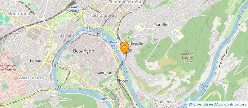 localisation de l'entreprise SDC LES JARDINS D'ADELE  BESANCON