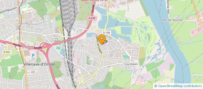 localisation de l'entreprise SDC LES JARDINS DE BALLERINA  VILLENAVE-D'ORNON