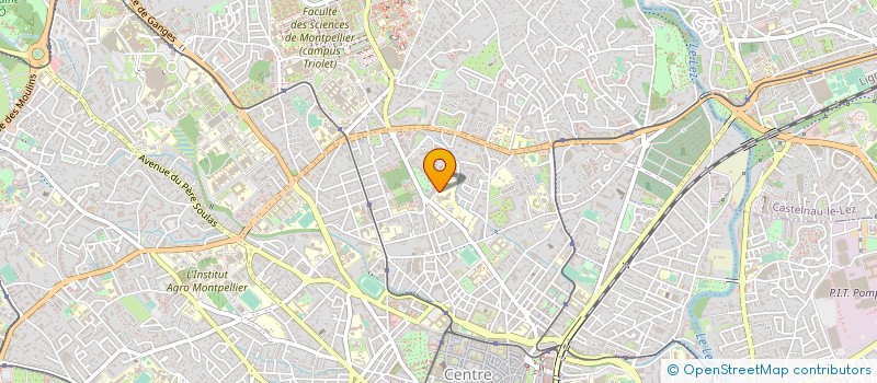 localisation de l'entreprise SDC LES JARDINS DU PRE AUX CLERC à MONTPELLIER