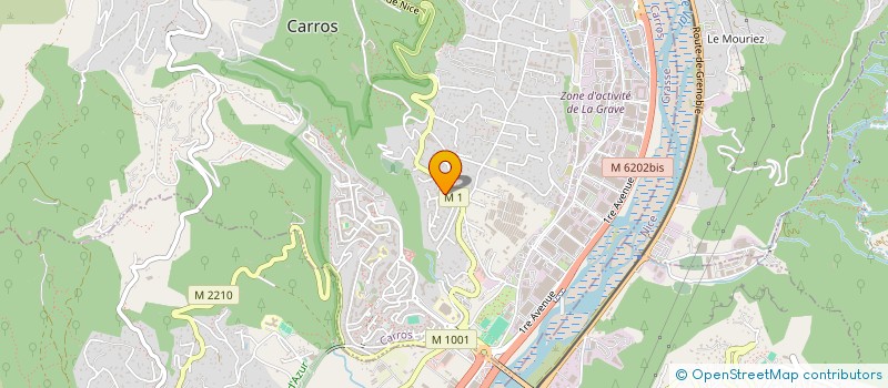 localisation de l'entreprise SDC LES ROSEMARINES à CARROS