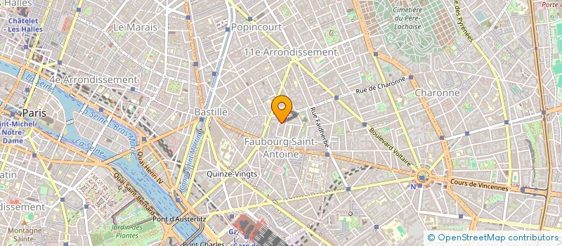 localisation de l'entreprise SDC MAIN D OR  PARIS