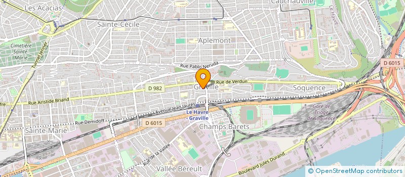 localisation de l'entreprise SDC MARIDOR 98 à LE HAVRE