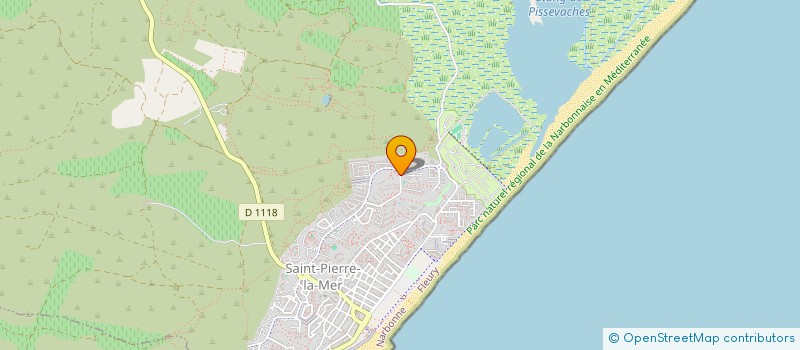 localisation de l'entreprise SDC MER INDIGO COTE MER  FLEURY