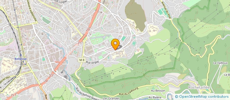 localisation de l'entreprise SDC METARE III - BAT J - 15-27 ALLEE HONORE DAUMIER 42100 ST ETIENNE  SAINT-ETIENNE