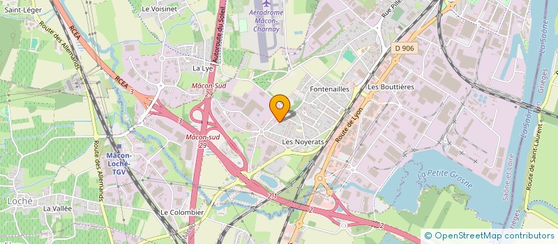 localisation de l'entreprise SDC MON VILLAGE ILOT 3 BAT F  MACON