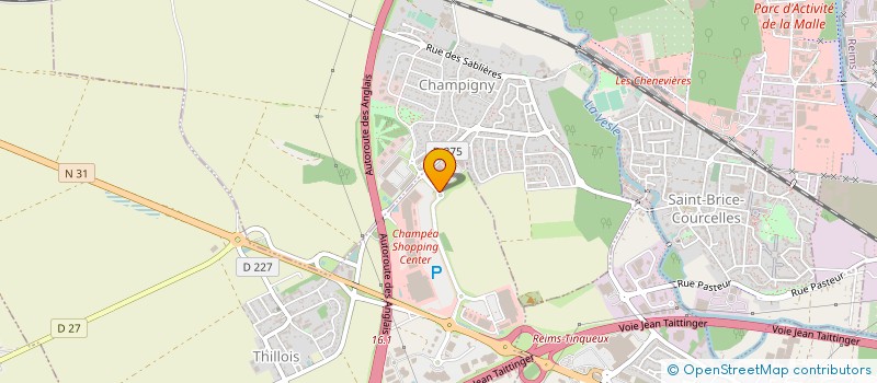 localisation de l'entreprise SDC-OUEST à THILLOIS