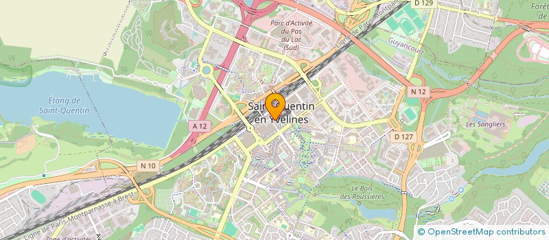 localisation de l'entreprise SDC PARKING P6  MONTIGNY-LE-BRETONNEUX