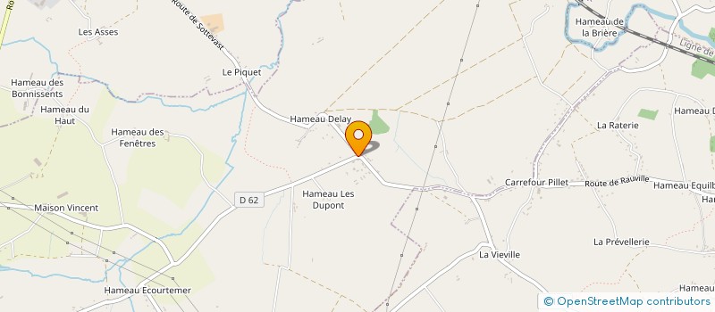 localisation de l'entreprise SDC PISCINE  RAUVILLE-LA-BIGOT