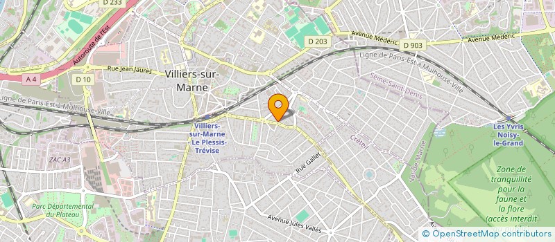 localisation de l'entreprise SDC PONCEAUX II 55 AV ANDRE ROUY 94350 VILLERS-SUR-MARNE  VILLIERS-SUR-MARNE