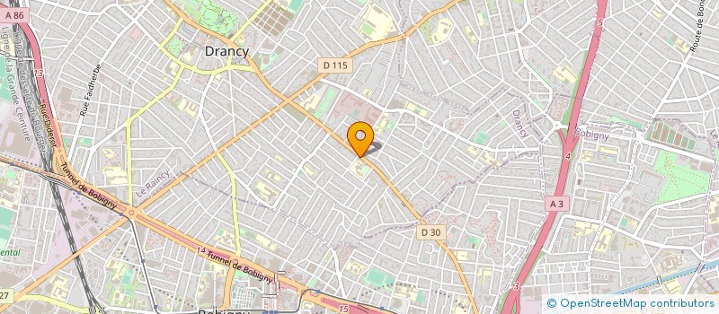localisation de l'entreprise SDC PRESSING à DRANCY