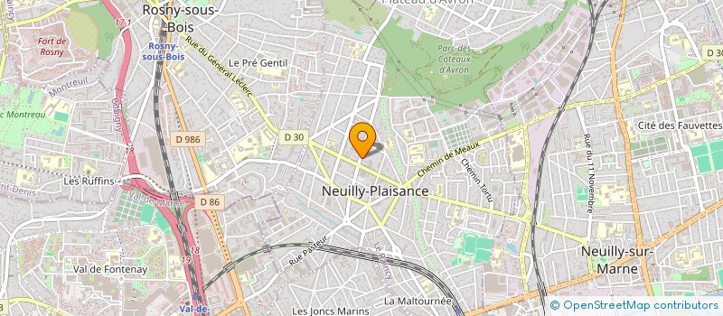 localisation de l'entreprise SDC RES ALBATROS REP PAR MR BERRE HUGUES à NEUILLY-PLAISANCE