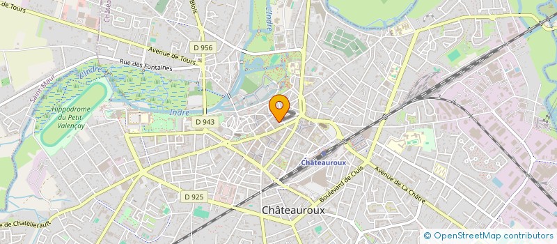 localisation de l'entreprise SDC RESIDENCE CANTRELLE à CHATEAUROUX