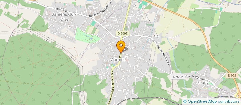 localisation de l'entreprise SDC RESIDENCE LE VILLAGE  VIARMES