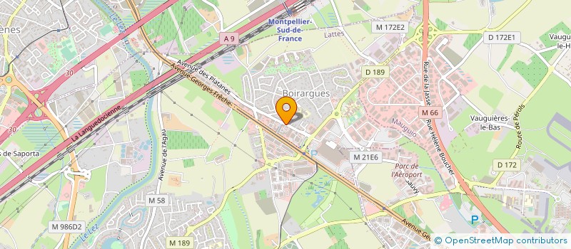 localisation de l'entreprise SDC RESIDENCE LES JASMINS à LATTES