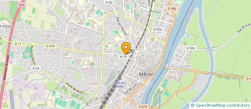 localisation de l'entreprise SDC RESIDENCE MONET GOYON  MACON