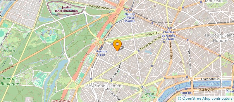 localisation de l'entreprise SDC RESIDENCE PARC DOSNE THIE  PARIS