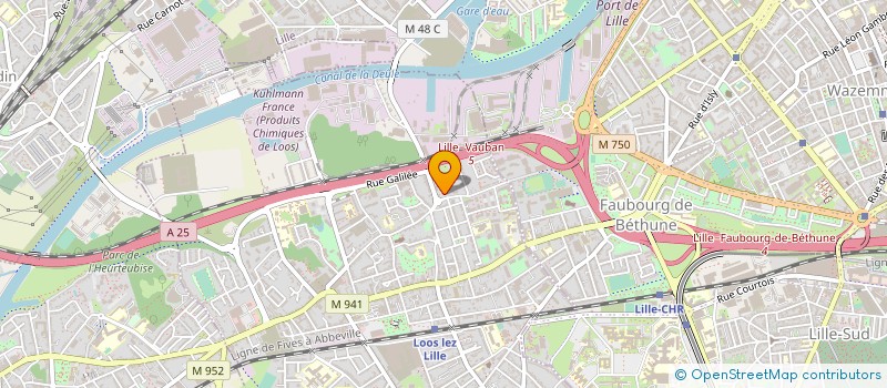 localisation de l'entreprise SDC RESIEDENCE ORCHIDEE  LOOS