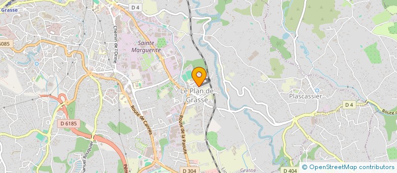 localisation de l'entreprise SDC ROSE DE MAI  GRASSE