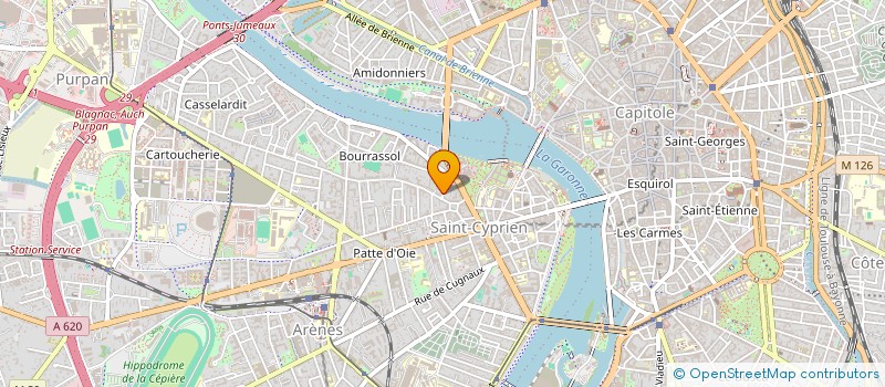 localisation de l'entreprise SDC ROUDIL à TOULOUSE