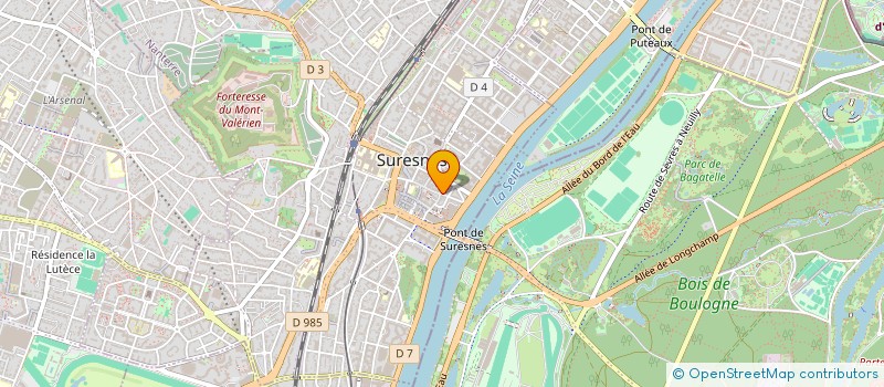 localisation de l'entreprise SDC RUE DE LA BELLE GABRIELLE à SURESNES
