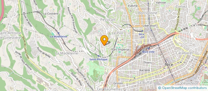 localisation de l'entreprise SDC VILLA IMPERIALE  NICE