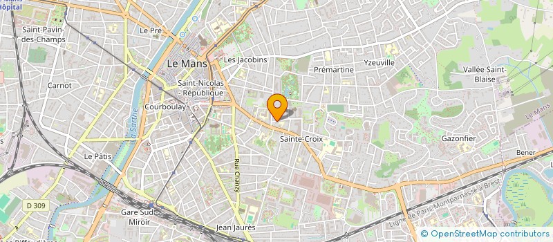 localisation de l'entreprise SDC VILLA REVERDY  LE MANS