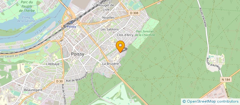 localisation de l'entreprise SDC44 RUE DE LA BRUYERE 78300 POISSY  POISSY