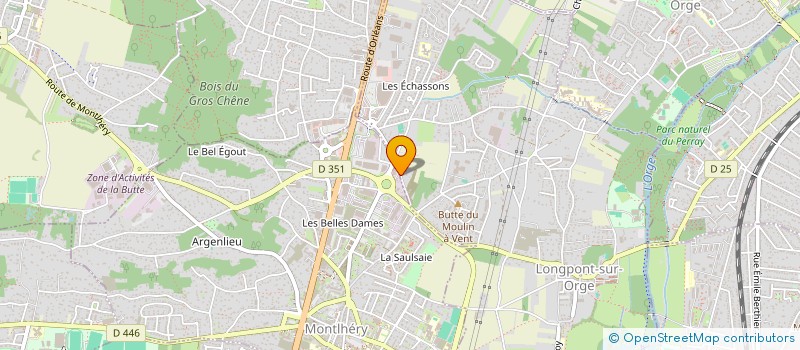 localisation de l'entreprise SDCI  LONGPONT-SUR-ORGE