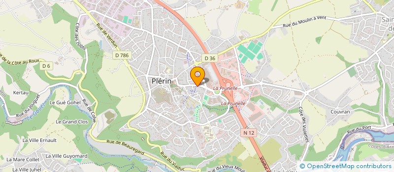 localisation de l'entreprise SDCP à PLERIN