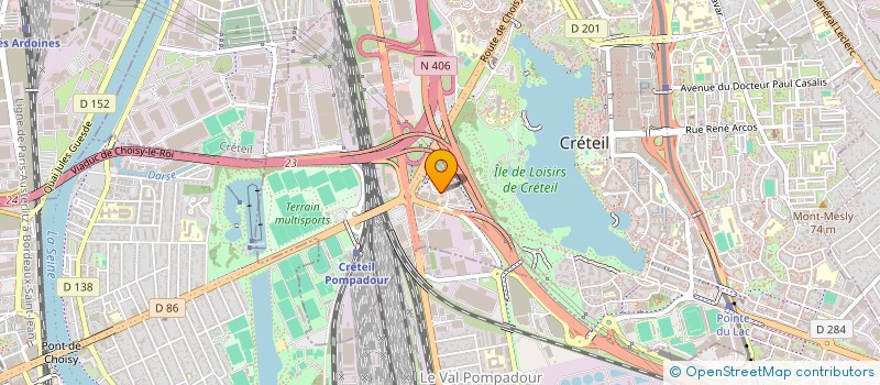 localisation de l'entreprise SDCP STE DISTRIB CUISI PARISIE  CRETEIL