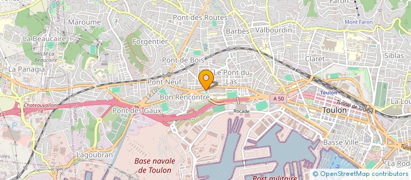 localisation de l'entreprise SDCPI à TOULON